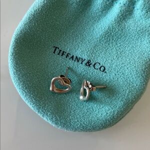 Tiffany & Co. Silver Heart Earrings